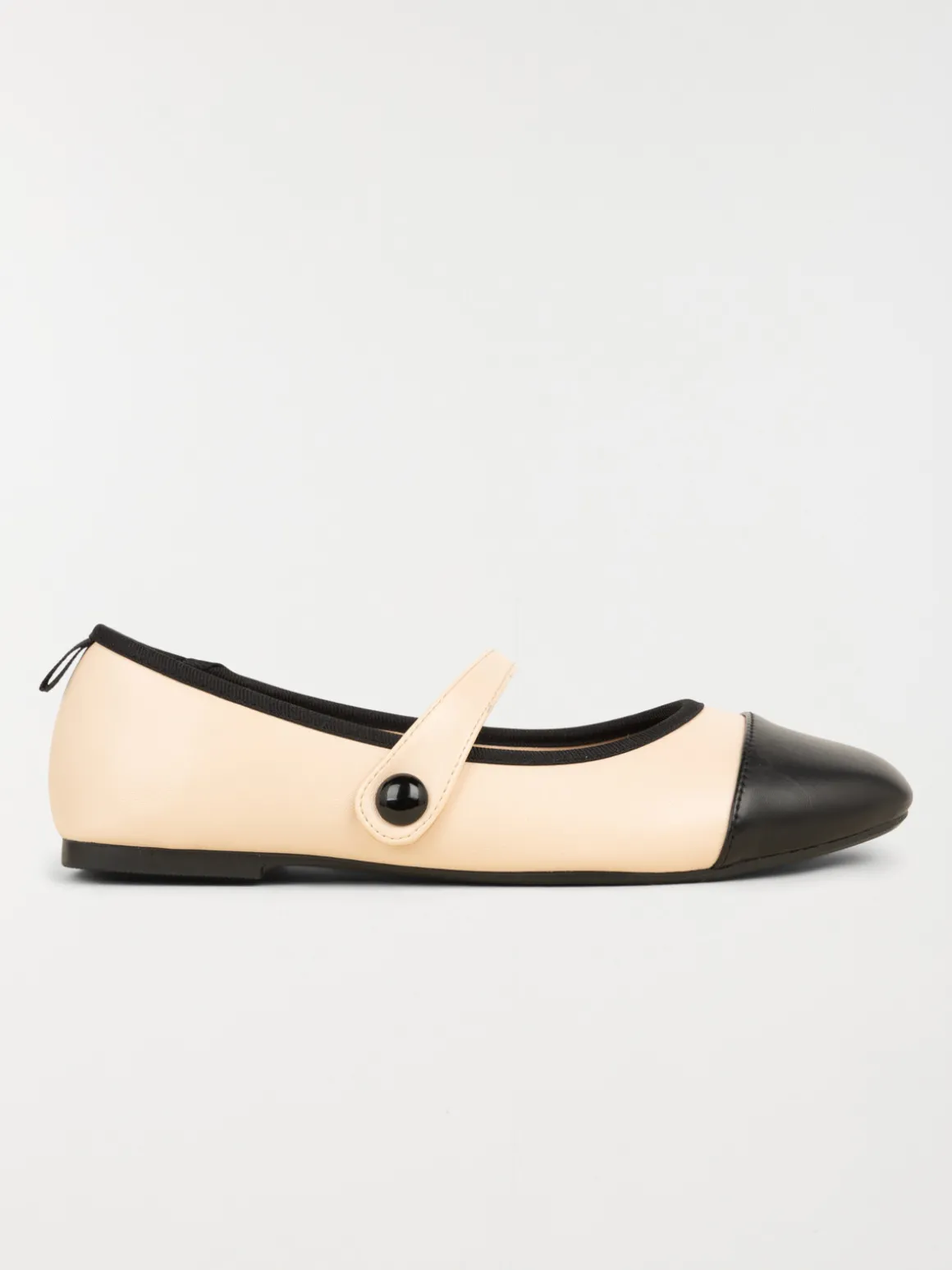 Ballerine beige et noire femme (36-41)