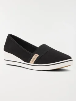 Ballerine compensée noir (36-41)