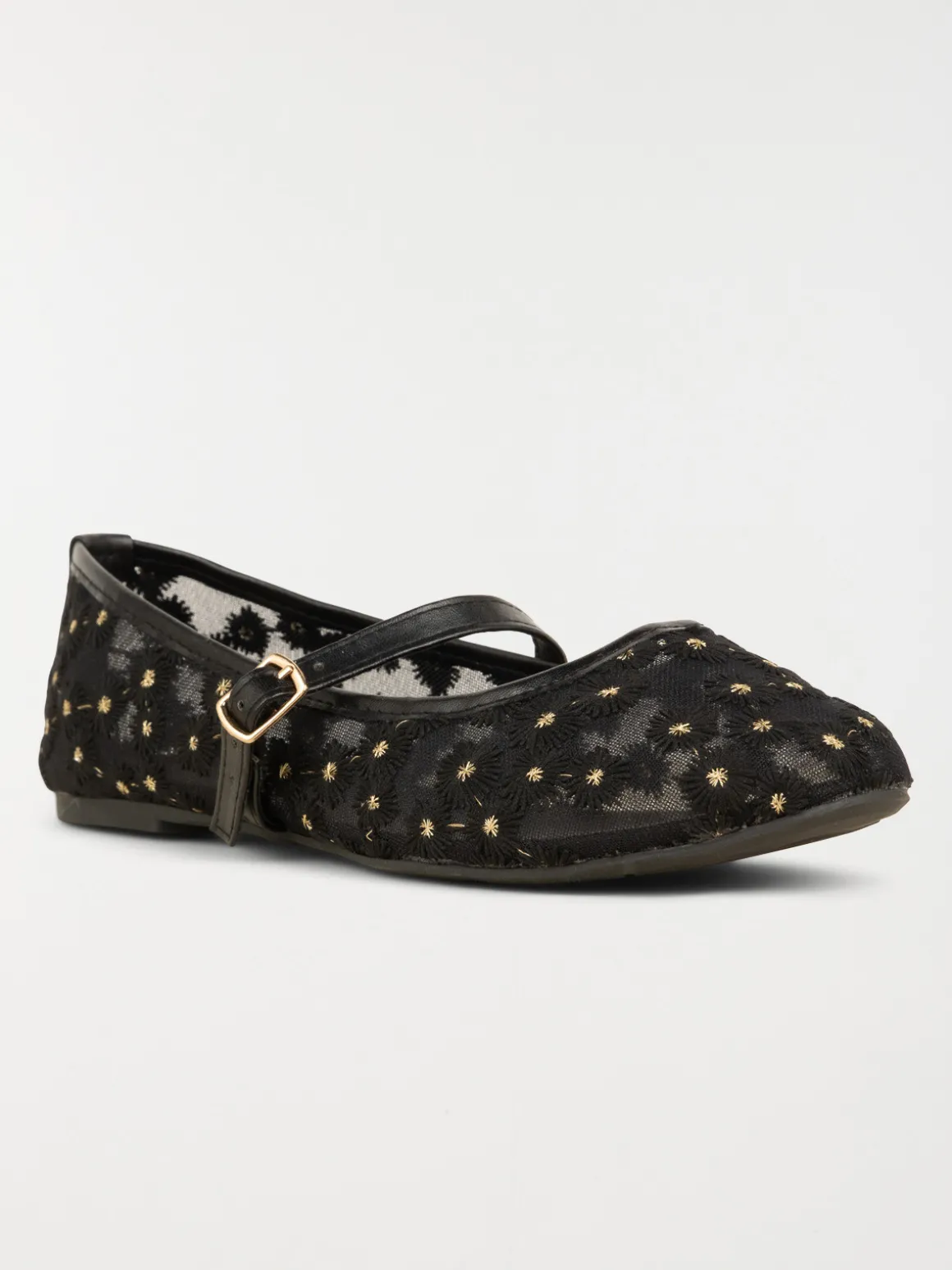 Ballerines babies noires femme (37-42)