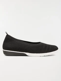 Ballerines détente noires femme (37-42)