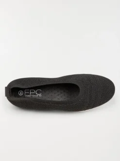 Ballerines détente noires femme (37-42)
