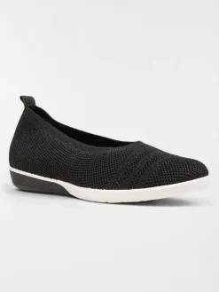 Ballerines détente noires femme (37-42)