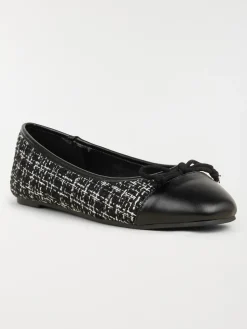 Ballerines plates noires femme (36-41)