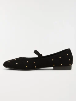 Ballerines strass dorées femme (36-41)