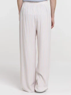Bas de pyjama femme pantalon rayé