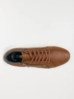 Basket à lacet marron homme (40-45)