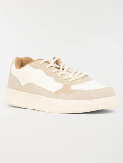 Basket beige à lacet femme (36-41)