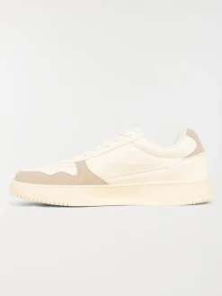 Basket blanche à lacet homme (40-45)