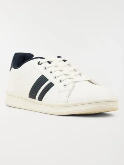 Basket blanche et navy homme (40-46)