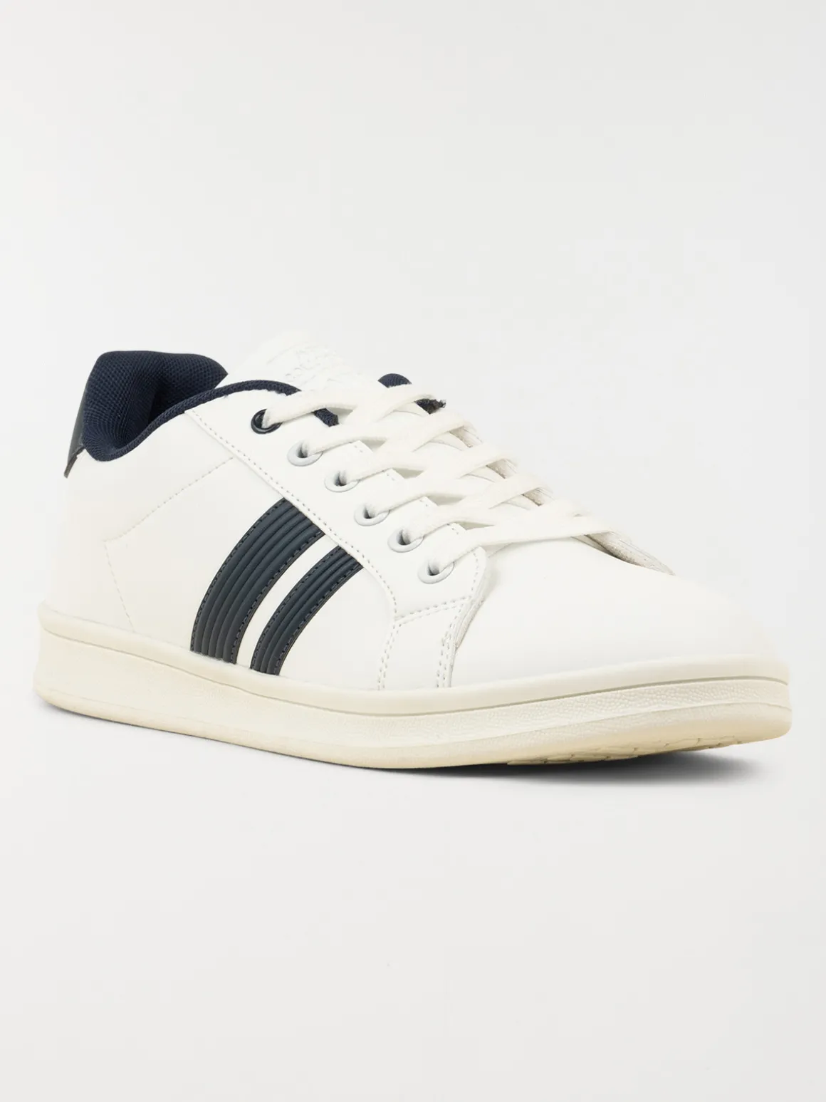 Basket blanche et navy homme (40-46)
