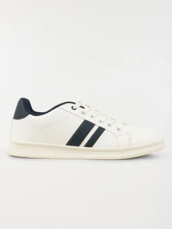 Basket blanche et navy homme (40-46)