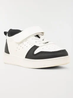 Basket blanche et noire garçon (25-30)