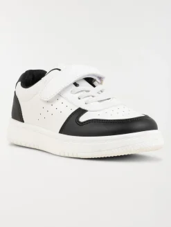 Basket blanche et noire garçon (31-35)