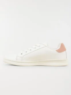 Basket blanche et nude femme (36-42)