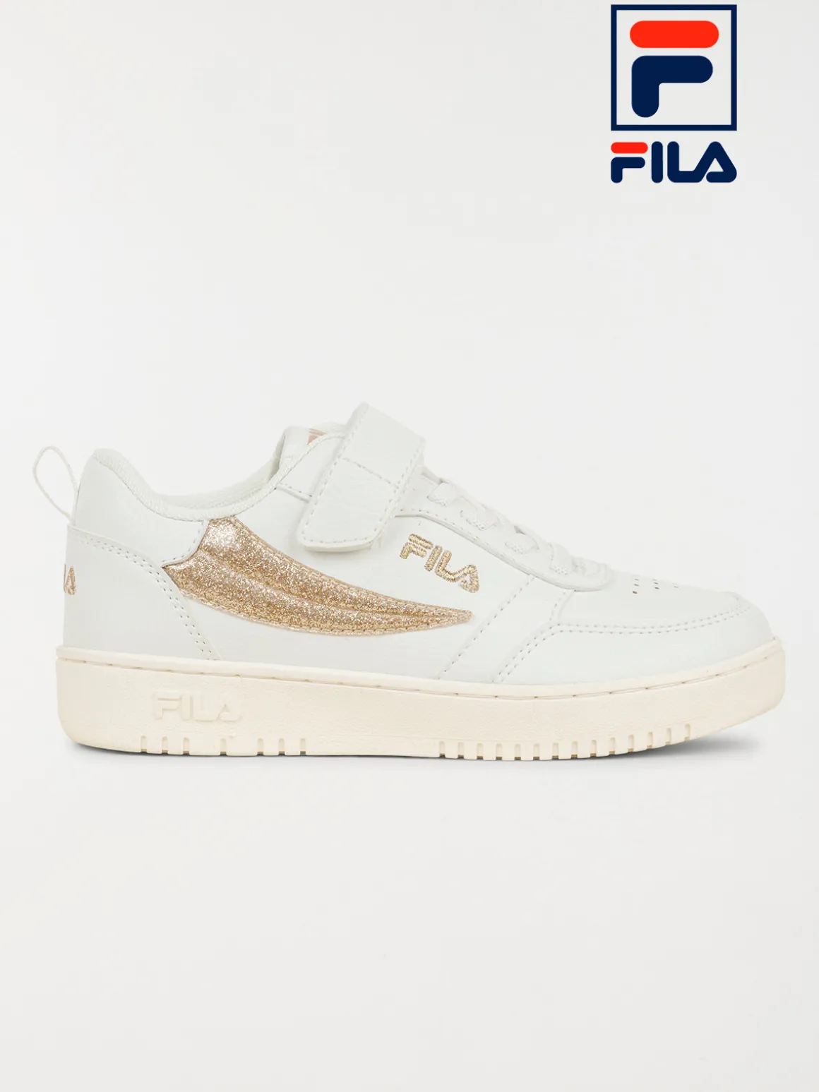 Basket blanche Fila fille (31-35)