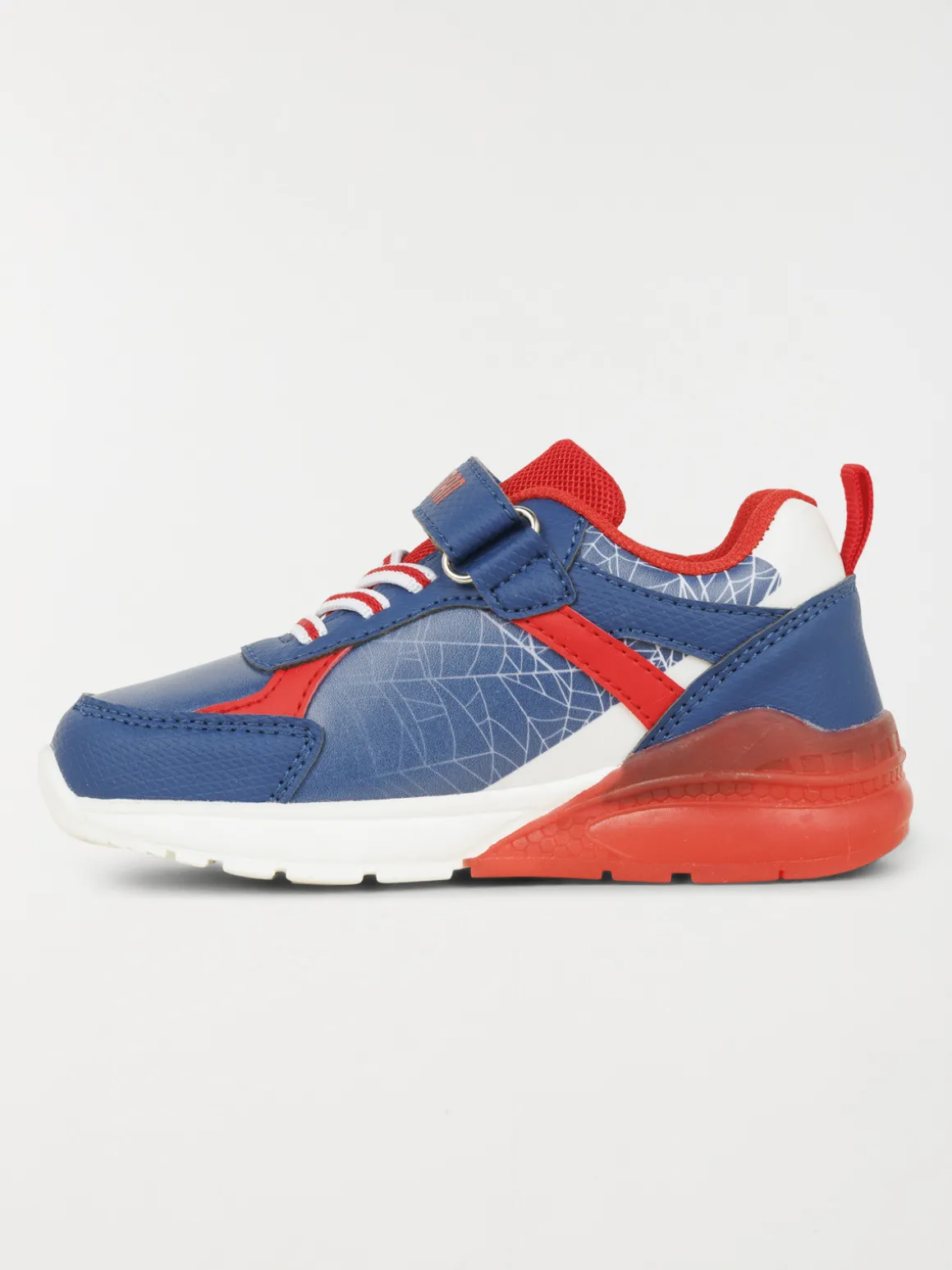 Basket bleu Spiderman garçon (24-30)