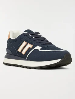 Basket coloris marine femme (36-41)