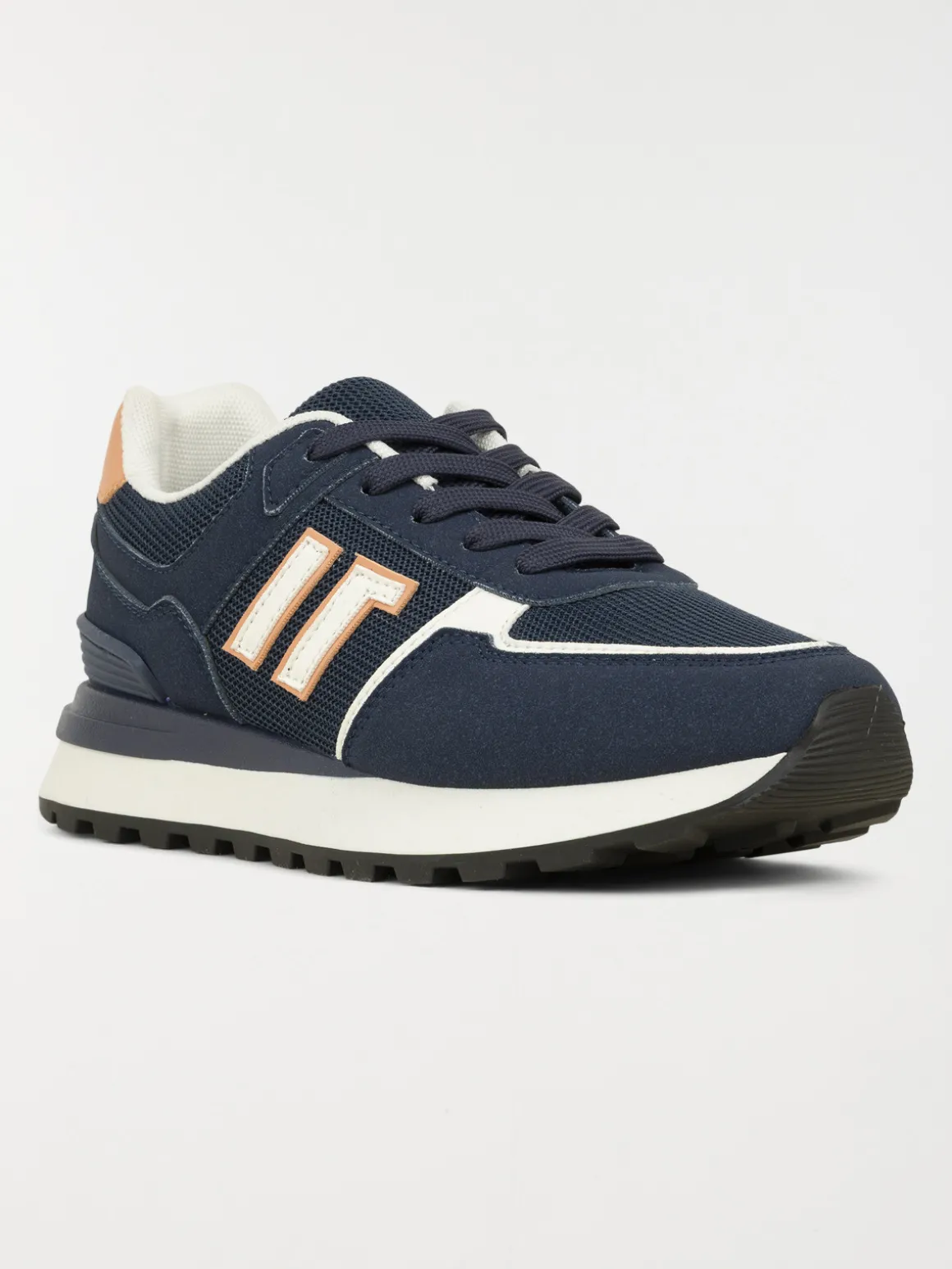 Basket coloris marine femme (36-41)