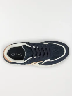 Basket coloris marine femme (36-41)