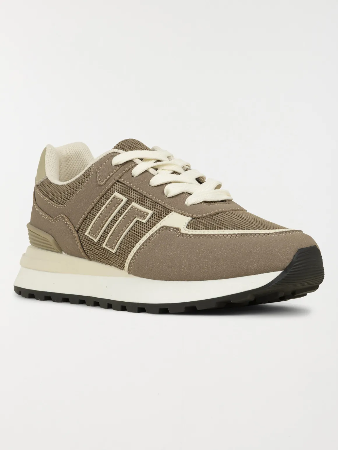 Basket coloris taupe femme (36-41)