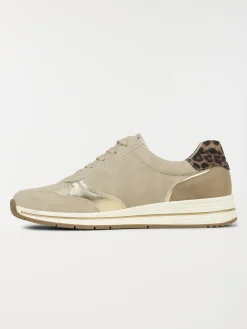 Basket confort beige femme (36-41)