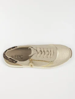 Basket confort beige femme (36-41)
