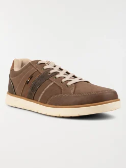Basket lacet marron homme (41-46)