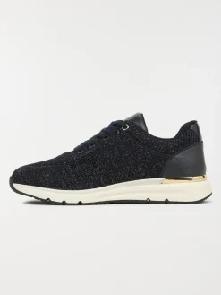 Basket marine irisée femme (36-41)