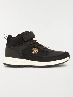 Basket montante garçon noir (31-37)