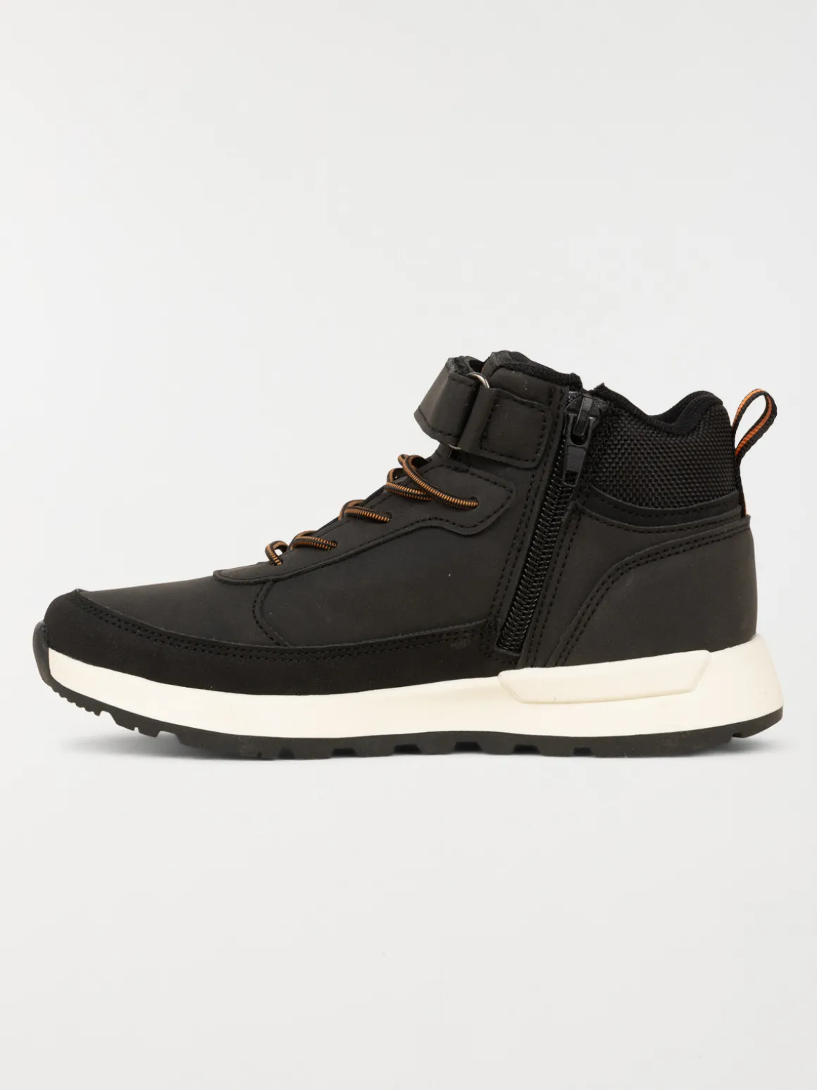 Basket montante garçon noir (31-37)