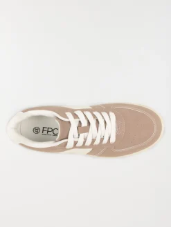 Basket rose bande blanche femme (36-41)