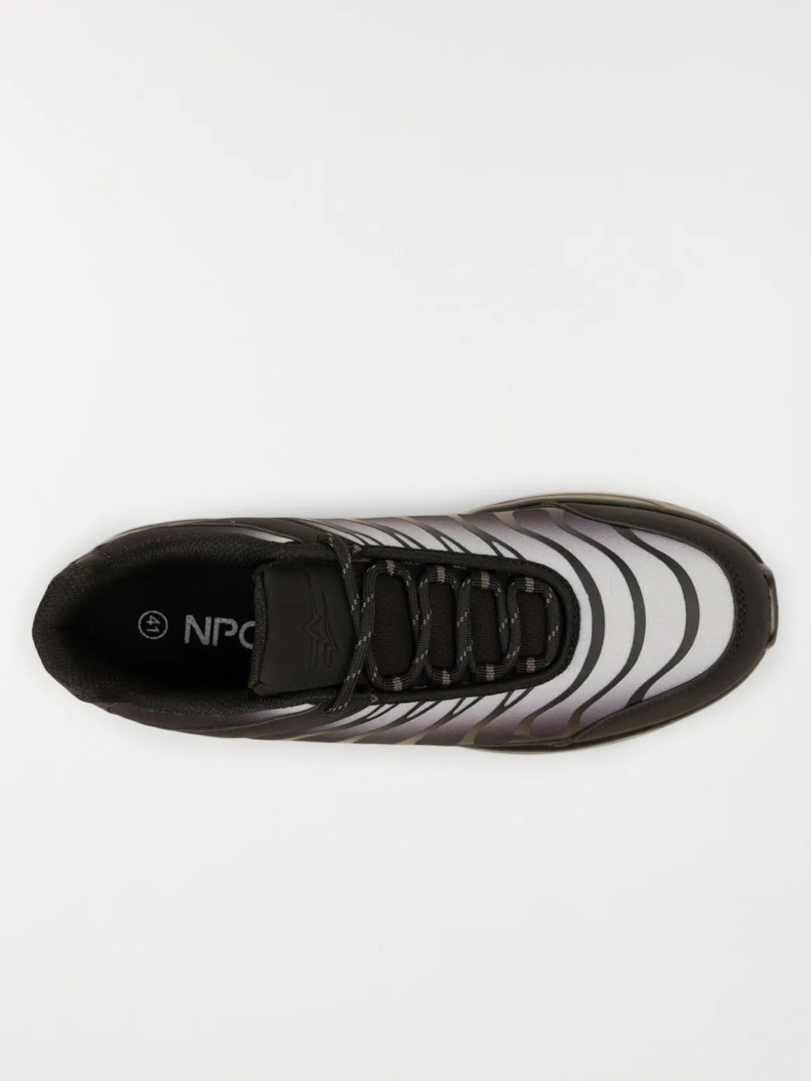 Basket sport homme noir et gris (40-46)