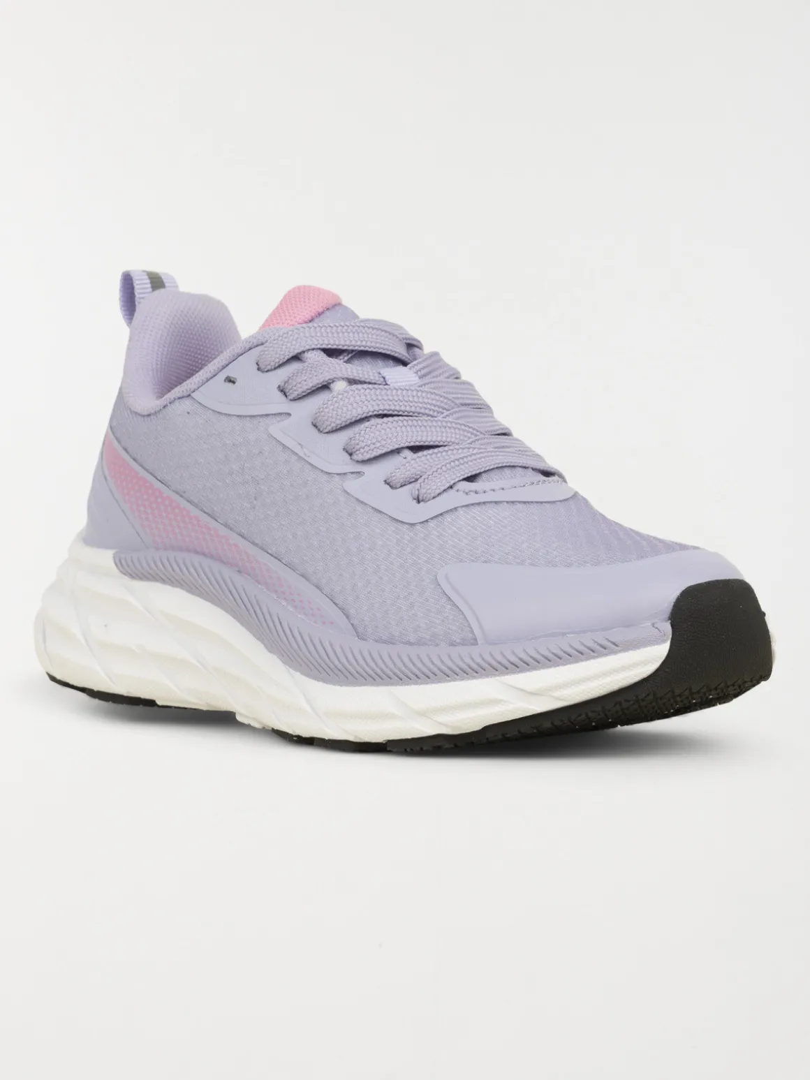 Basket sport lacet fille violet (31-35)