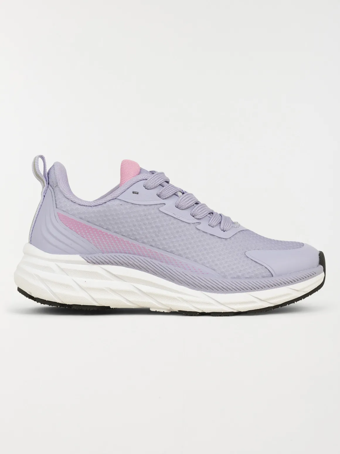 Basket sport lacet fille violet (31-35)