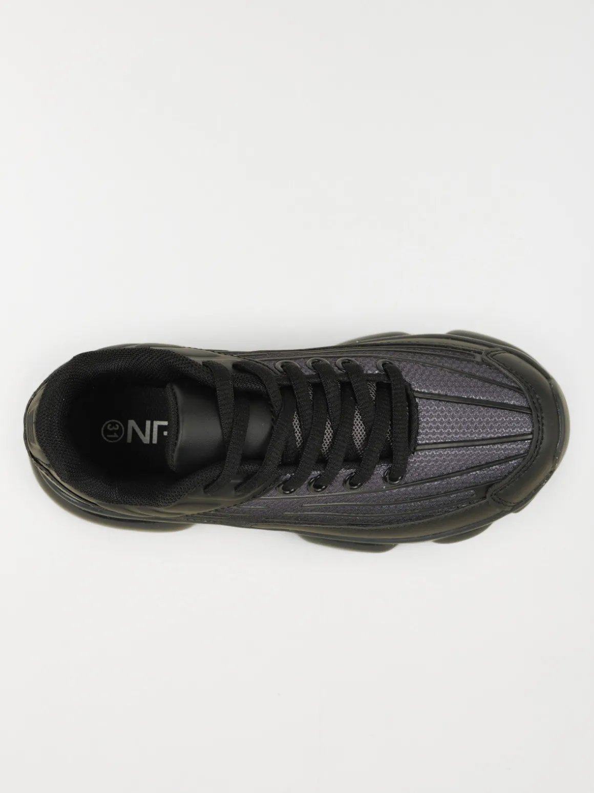 Basket sport lacet noire garçon (31-39)