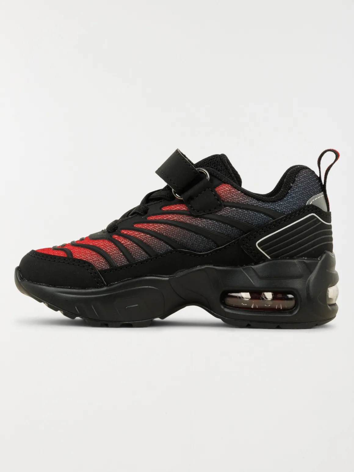 Basket sport noir rouge garçon (24-30)