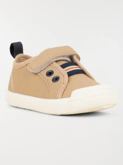 Basket toile beige garçon (20-23)