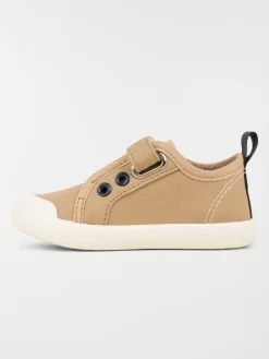 Basket toile beige garçon (20-23)