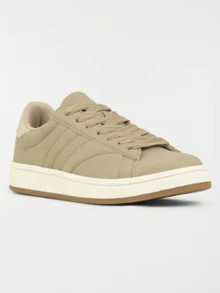 Baskets à lacets beiges homme (40-45)