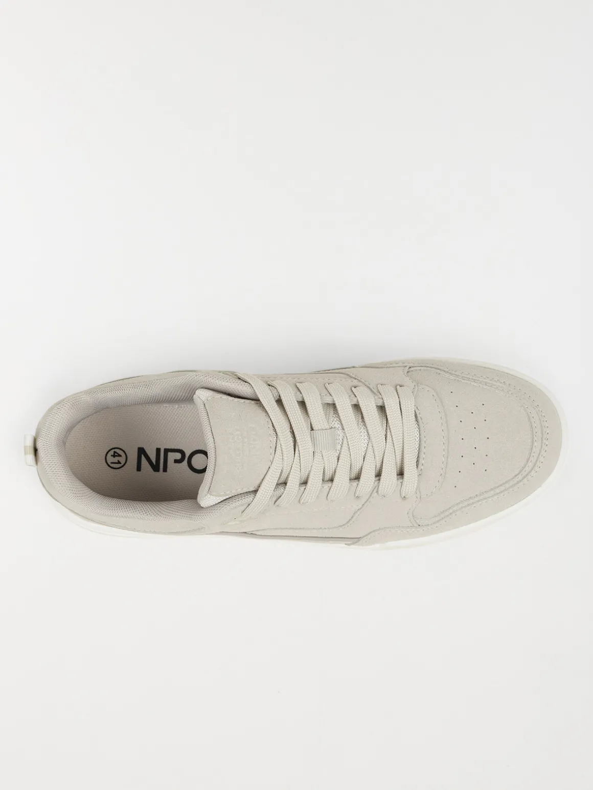 Baskets à lacets blanches homme (40-46)