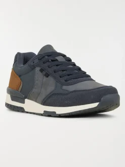 Baskets à lacets homme bleu (41-46)