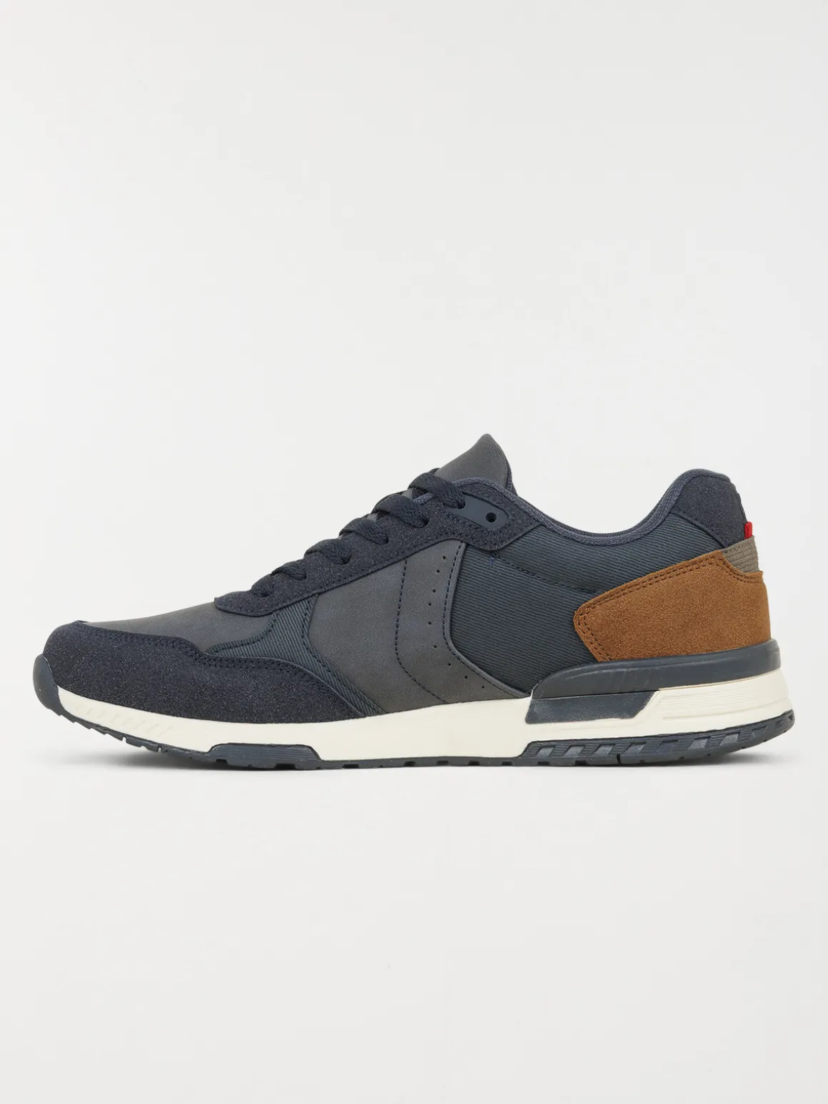 Baskets à lacets homme bleu (41-46)