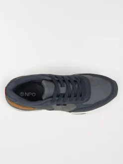 Baskets à lacets homme bleu (41-46)