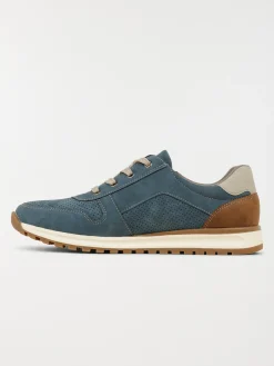 Baskets à lacets homme navy (40-45)