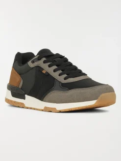 Baskets à lacets homme noir (41-46)
