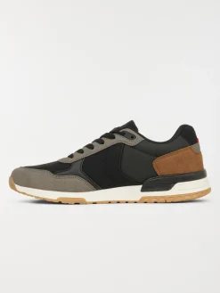 Baskets à lacets homme noir (41-46)