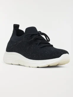 Baskets à lacets marines femme (36-41)