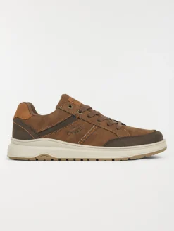 Baskets à lacets marrons homme (40-46)