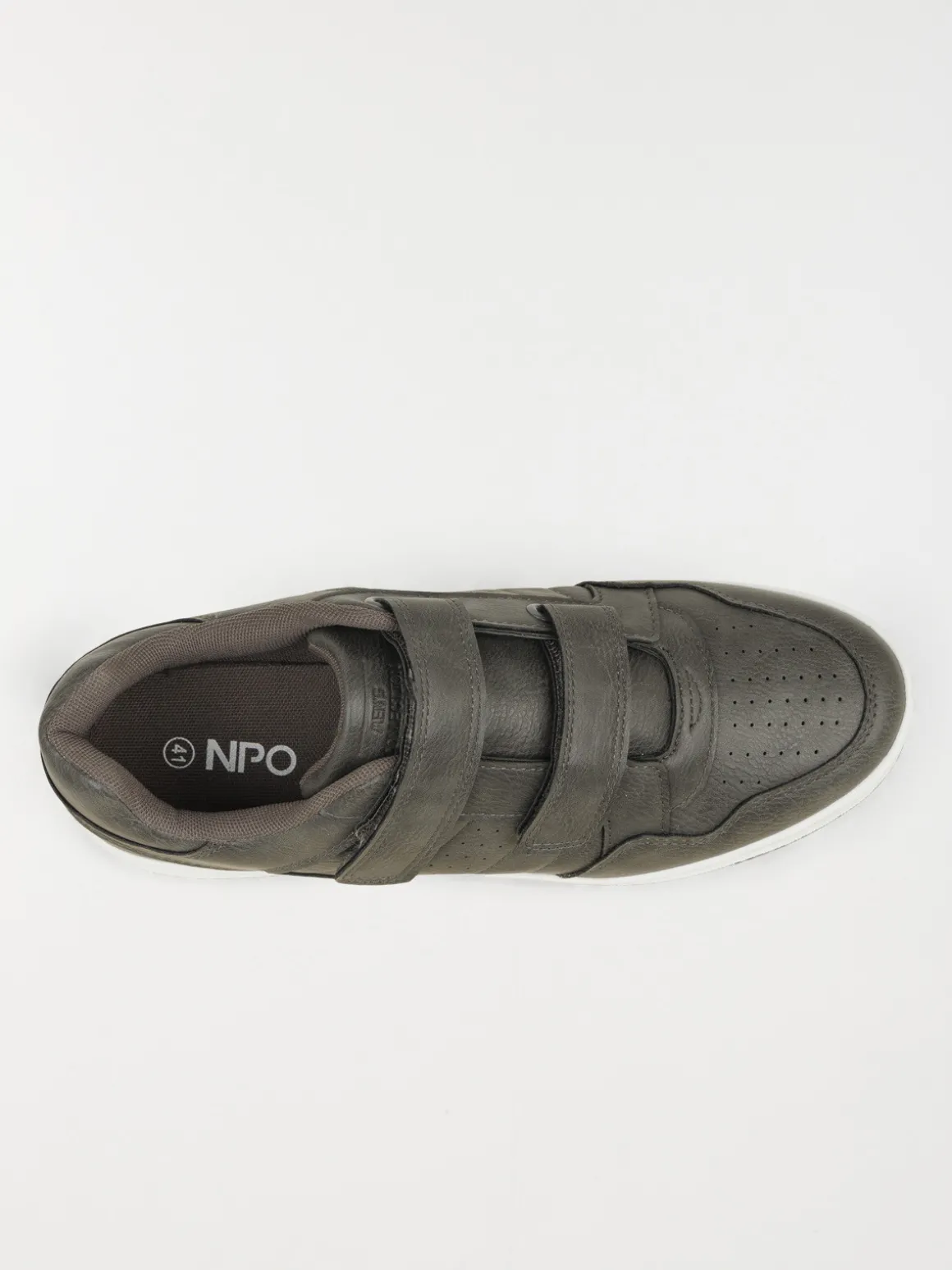 Baskets à scratch grises homme (40-46)
