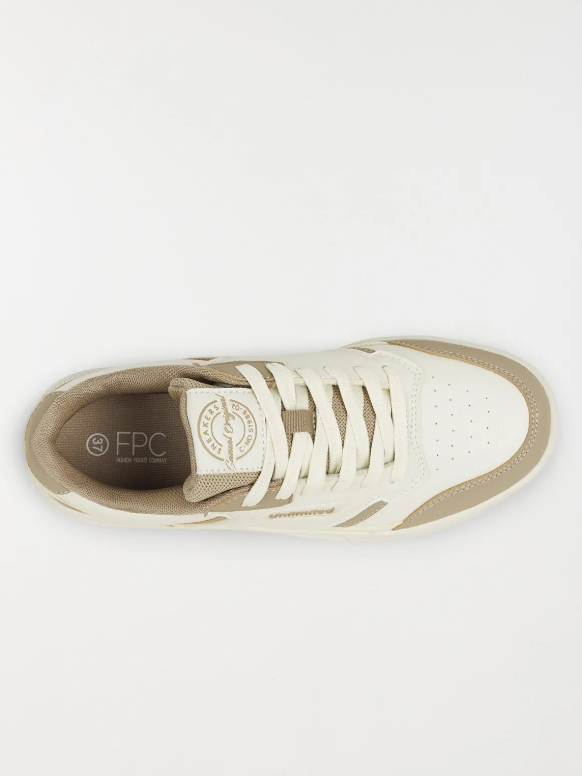 Baskets basses beiges femme (36-41)
